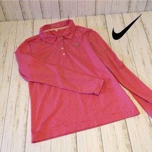 Nike Golf Dri-Fit Pinehurst 🏌️‍♀️Long Sleeve Polo